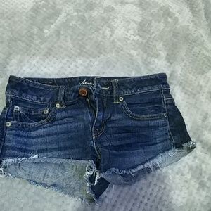 America Eagle jean shorts